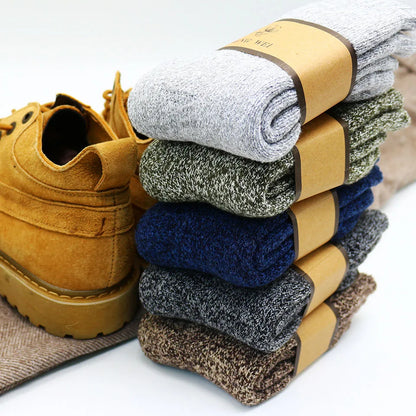 Men’s Merino Wool Winter Socks 2 Pairs