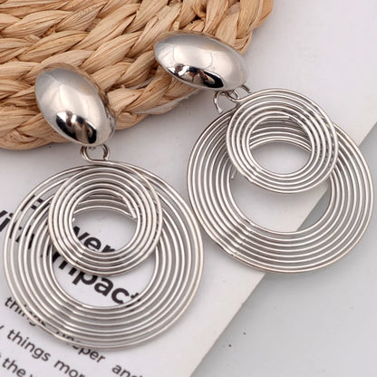 Big Round Earrings