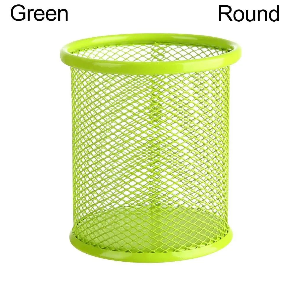 Metal Mesh Pen Holder