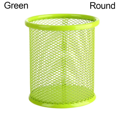 Metal Mesh Pen Holder