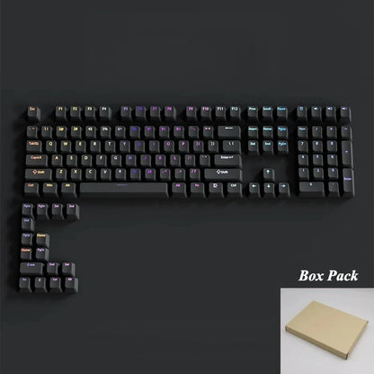 Gradient Red Cherry Profile RGB Keycaps Set
