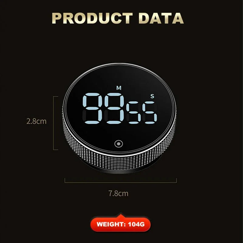 Magnetic Digital Kitchen Timer