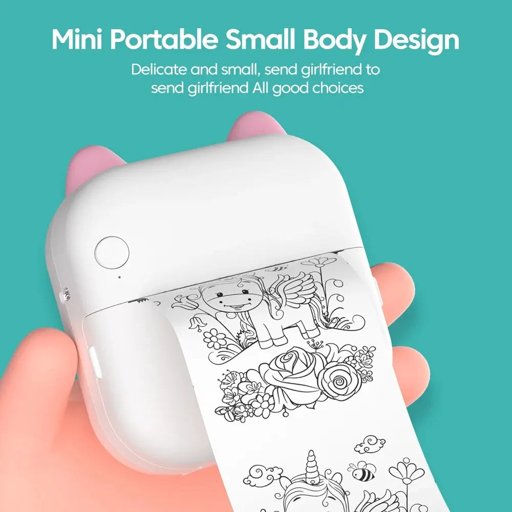 Portable Bluetooth Thermal Mini Printer