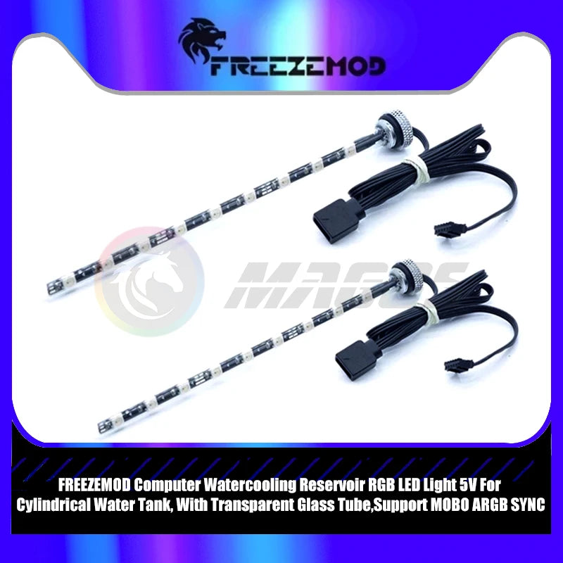 RGB Water Cooling Reservoir Light