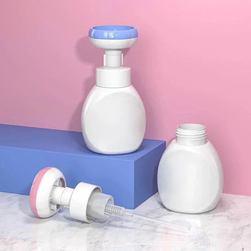 Flower-Shaped Foam Soap Dispenser for Hand Wash & Facial Cleanser