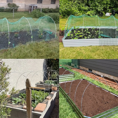 Fiberglass Garden Hoops Grow Tunnel Kit