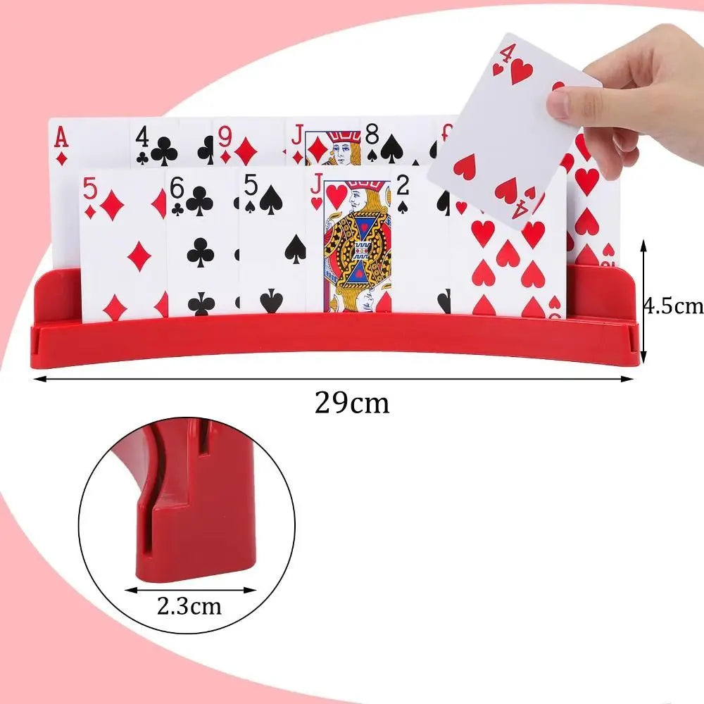 Expandable Hands-Free Playing Card Holder