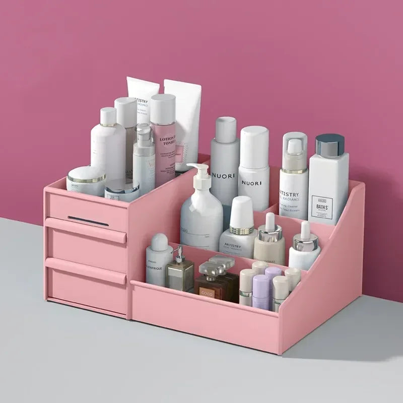 Desktop Makeup & Cosmetics Storage Organizer with Drawer