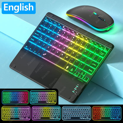 Wireless Bluetooth Keyboard with Touchpad