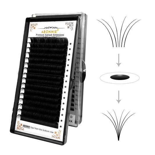 ABONNIE Individual Silk Eyelash Extensions