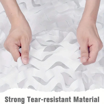 Heavy-Duty Camouflage Net for Garden Shade, Photography & Outdoor Cover