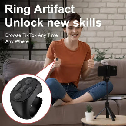 Bluetooth Ring Remote Controller