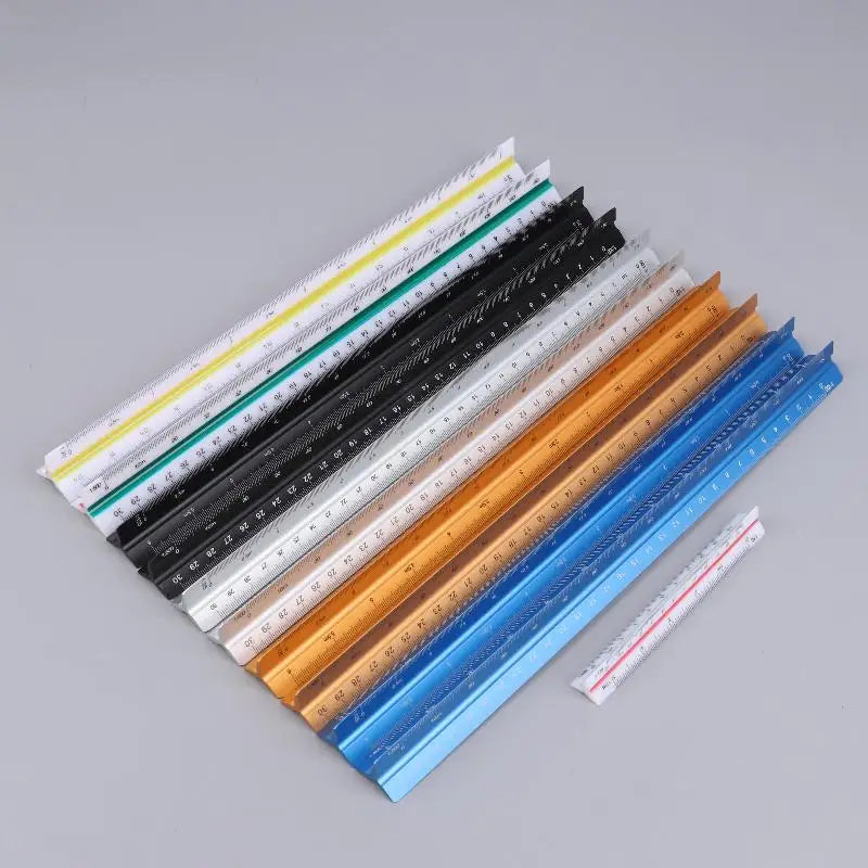 30cm Triangular Scale Ruler for Architects & Engineers