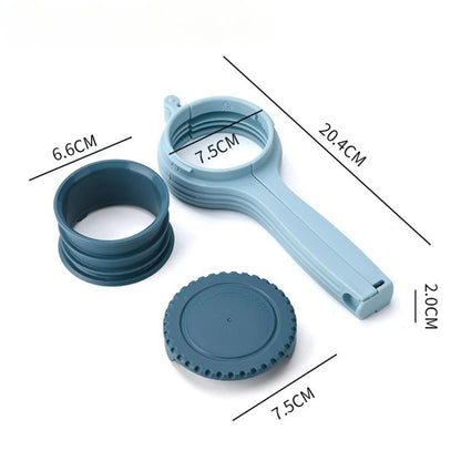 Food Storage Bag Sealing Clip with Pour Spout