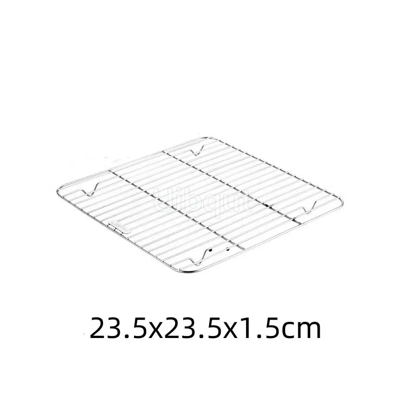 Golden Stainless Steel Food Serving Tray