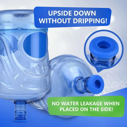 Reusable Silicone Water Jug Caps