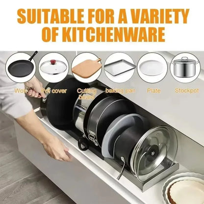 Expandable Pot & Pan Rack