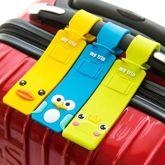 Cute Silicone Luggage Tag
