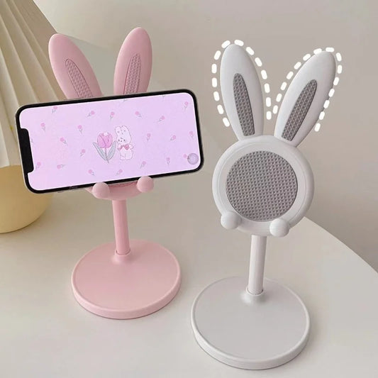 Cute Rabbit Adjustable Phone & Tablet Stand