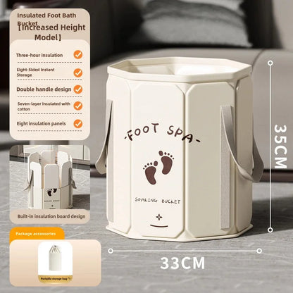 Portable Folding Foot Bath Bucket