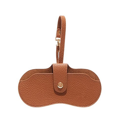 Magnetic Leather Glasses Case