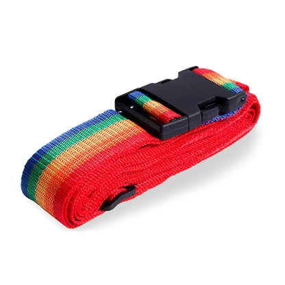 Adjustable Rainbow Luggage Strap