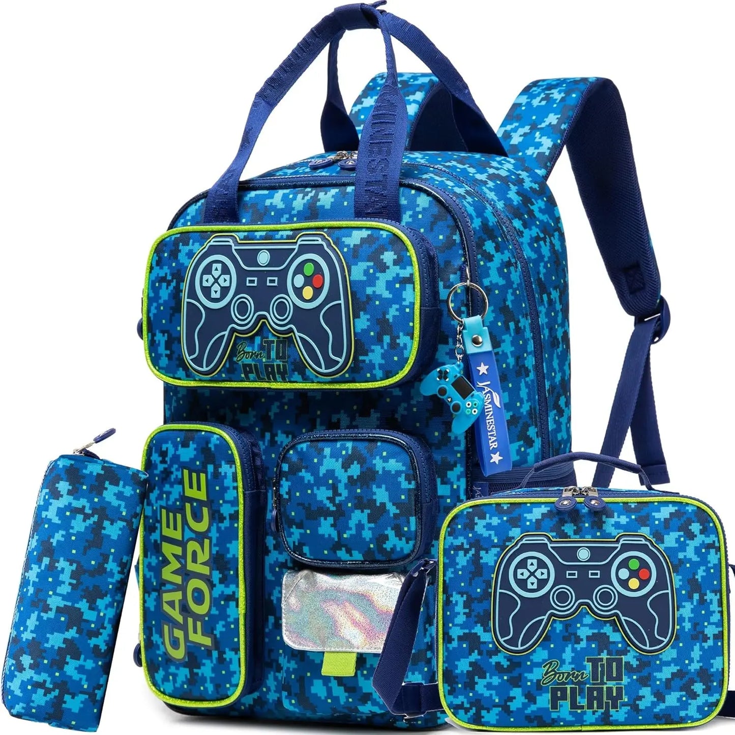 Boys 3-Piece School Backpack Set