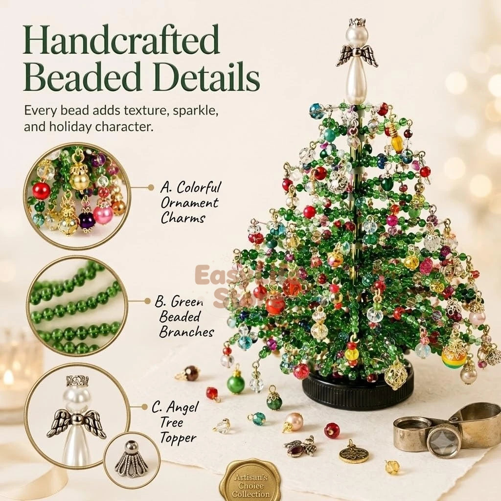 LED DIY Beaded Holiday Tree Kit