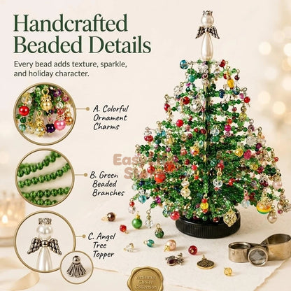 LED DIY Beaded Holiday Tree Kit