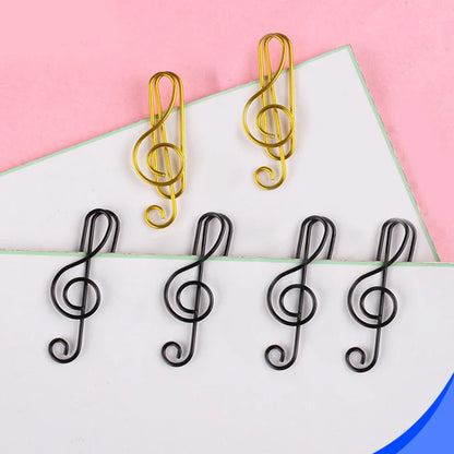 Musical Note Paper Clips