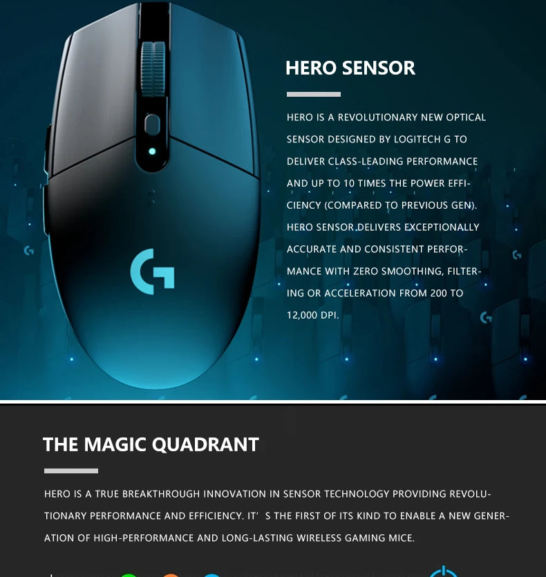 Logitech G304 LIGHTSPEED Wireless Gaming Mouse