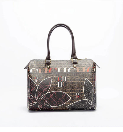 Floral Print Large Capacity Tote Handbag