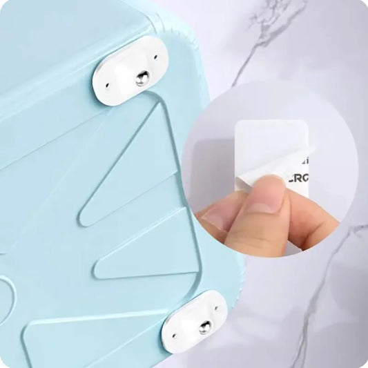 Self-Adhesive Mini Swivel Furniture Casters – 360° Rotating Wheels
