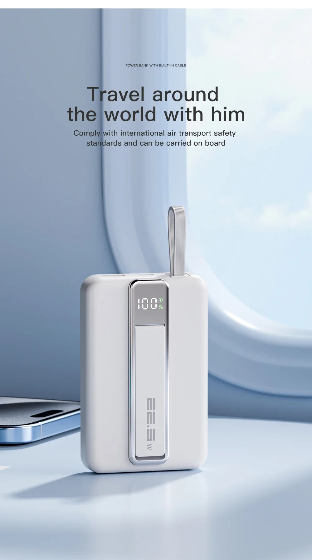 10000mAh Magnetic Wireless Power Bank
