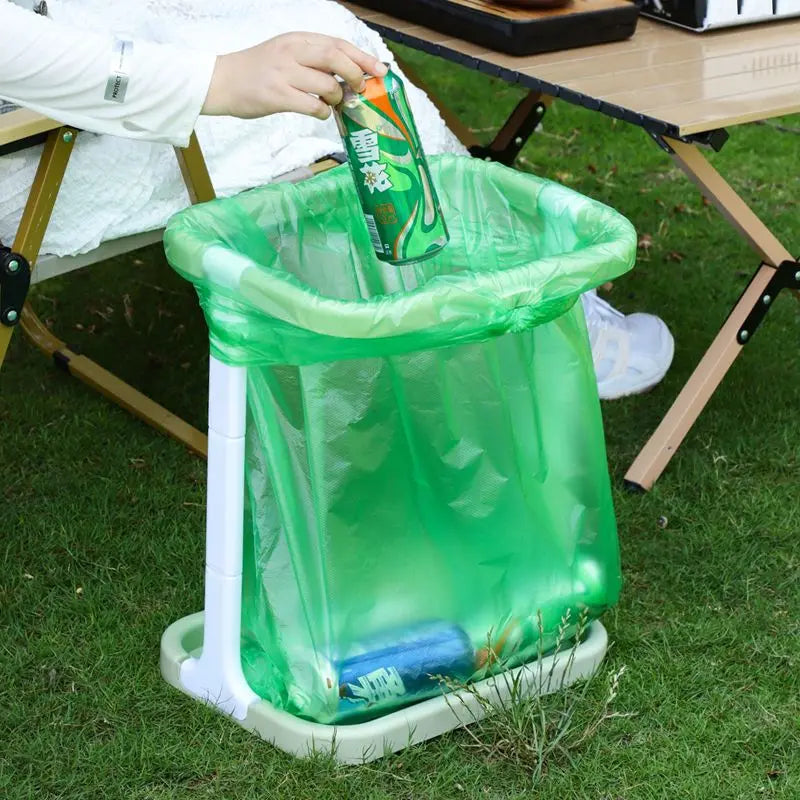 Portable Folding Trash Bag Stand