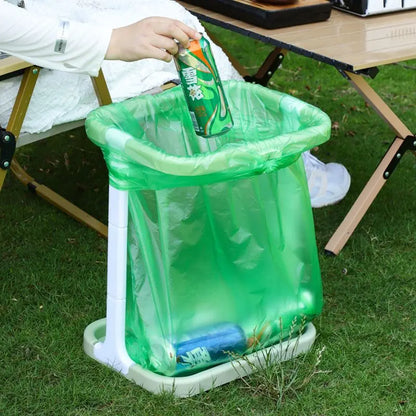 Portable Folding Trash Bag Stand