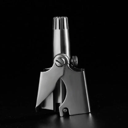 Stainless Steel Manual Nose Hair Trimmer