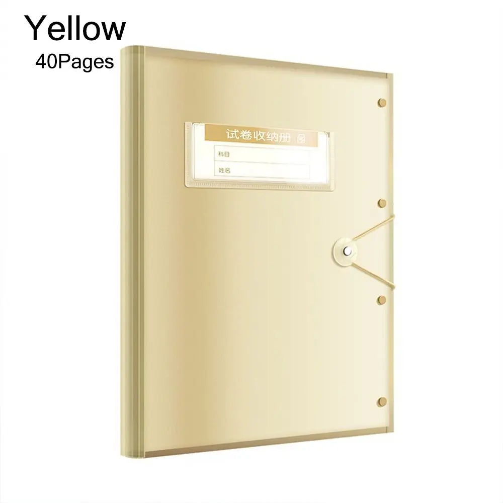 A3 Large Capacity File Folder