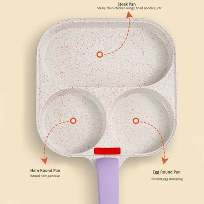 3-Cup Non-Stick Egg & Pancake Frying Pan