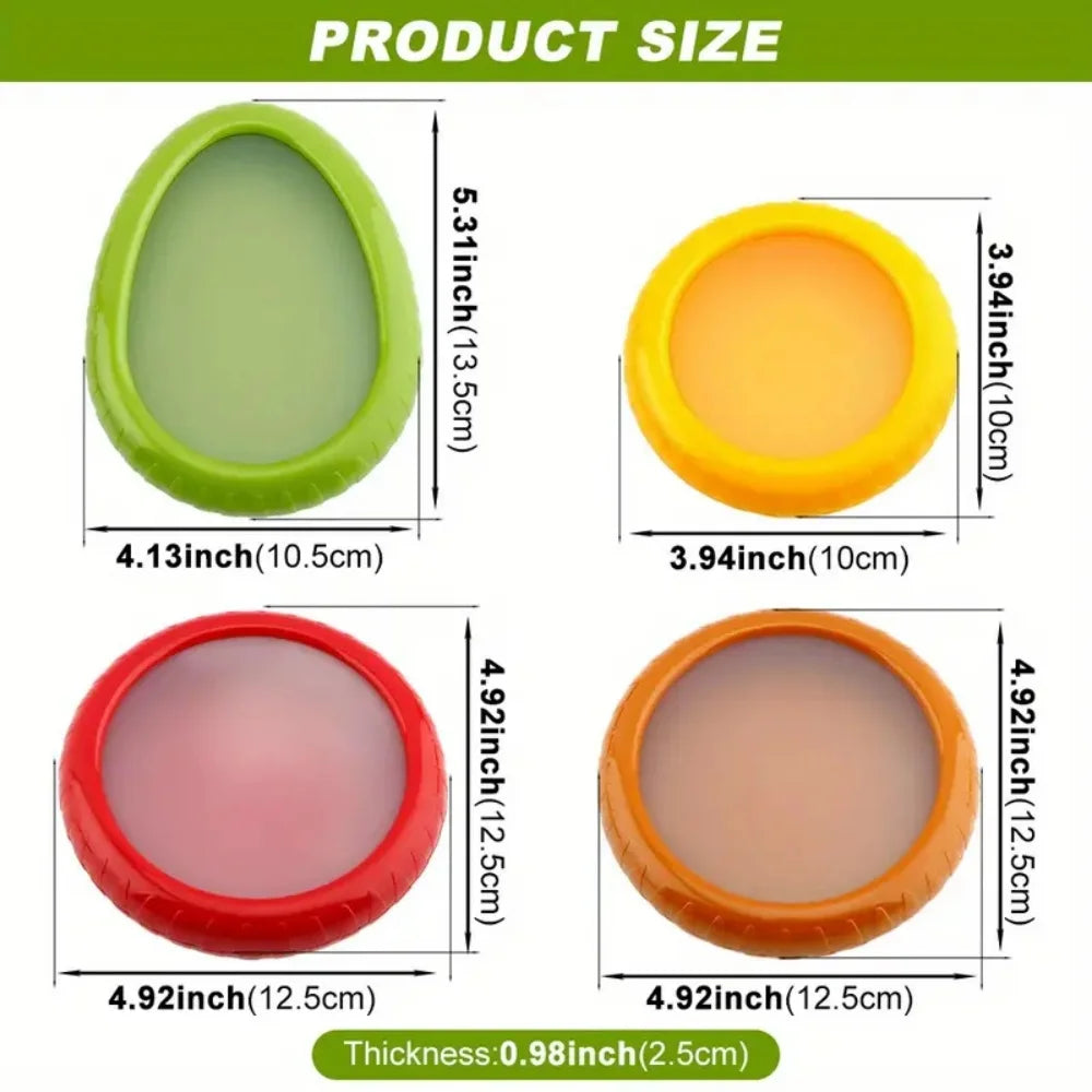 Silicone Fruit & Vegetable Fresh-Keeping Storage Containers