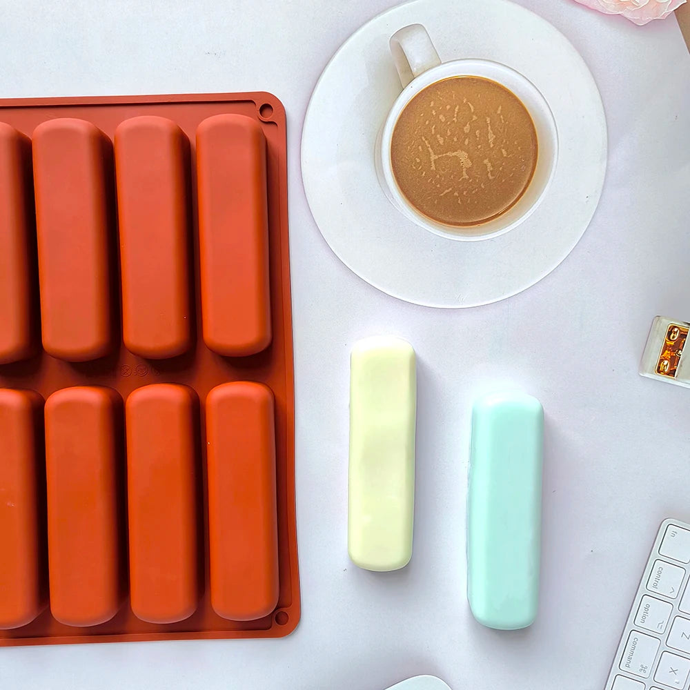 8-Cavity Silicone 3D Cake Mold