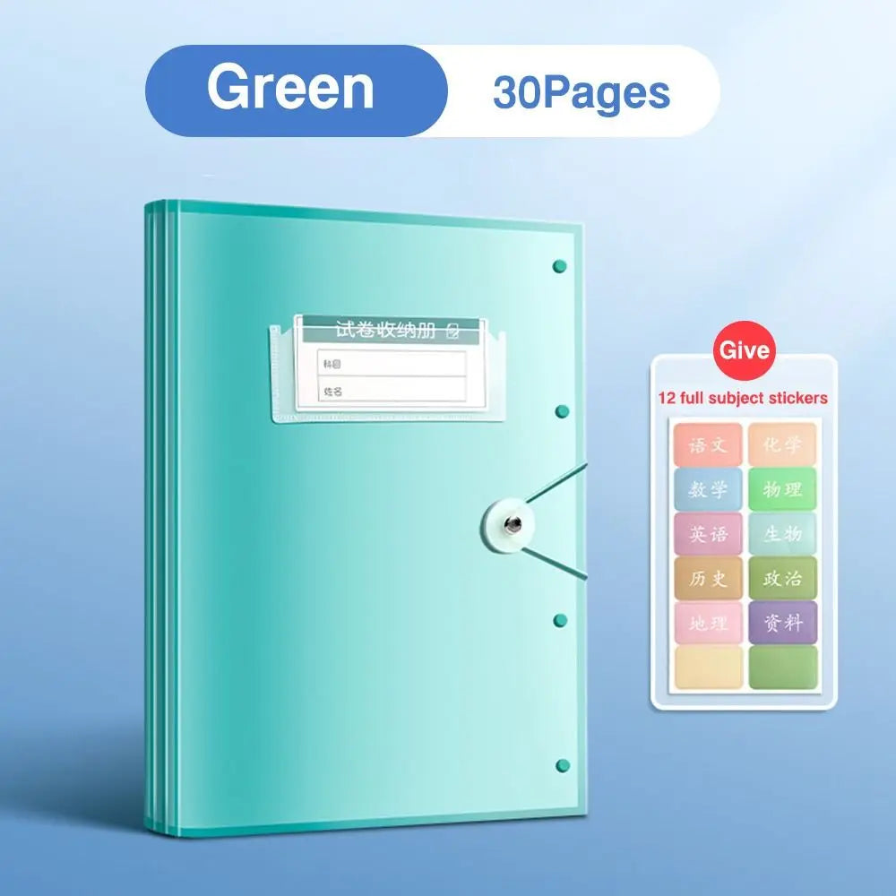 A3 Large Capacity File Folder
