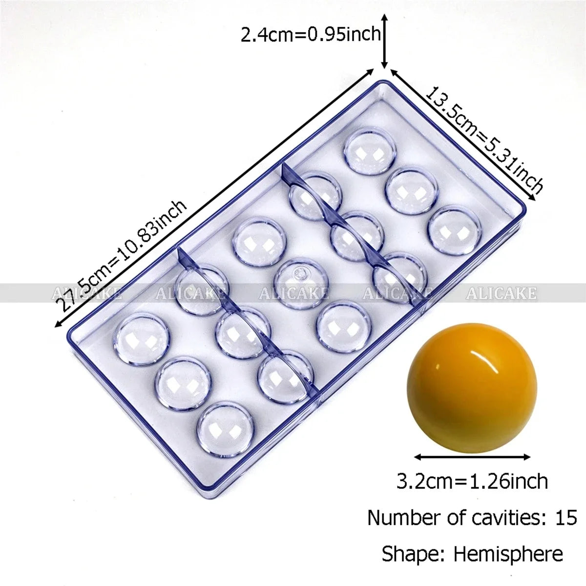 Polycarbonate Chocolate Mold