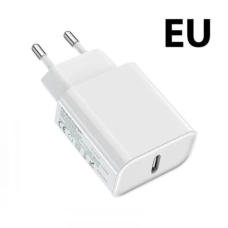 40W USB-C PD Fast Charger with USB-C Cable for iPhone