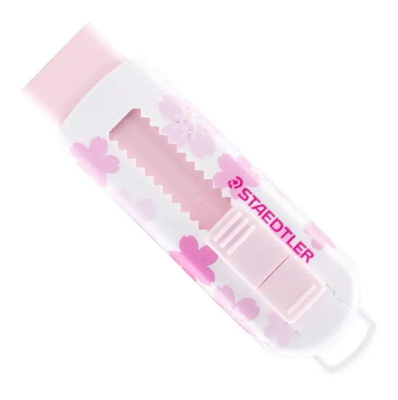 Sliding Retractable Pencil Eraser with Protective Sleeve