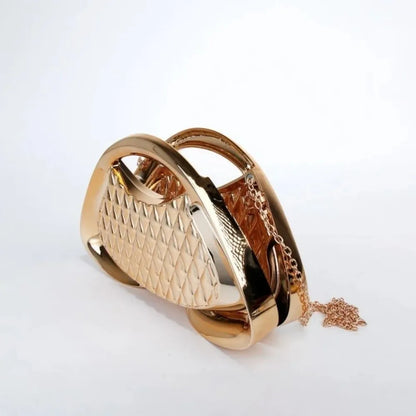 Luxury Acrylic Hard Shell Evening Clutch Bag