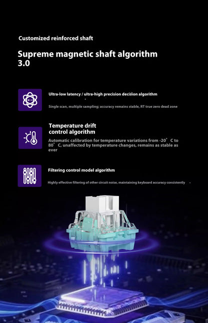 Magnetic Switch Single-Handed Mechanical Gaming Keyboard