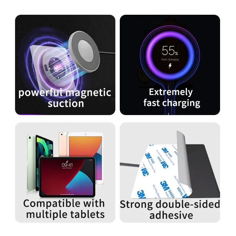 Magnetic Wall Mount Tablet Charging Stand