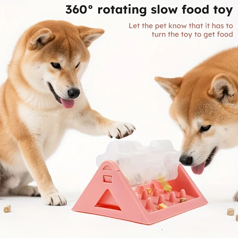 Interactive Dog Puzzle Feeder Slow Feeding Toy