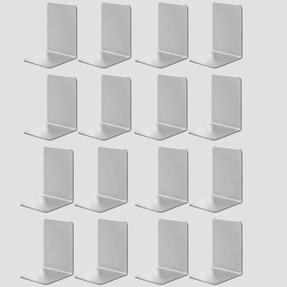 Clear Acrylic Bookends Set